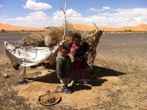 Desert child of Morocco