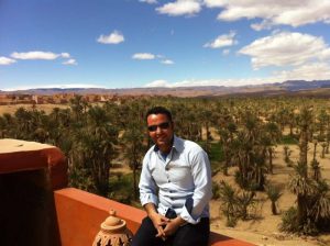Desert child of Morocco
