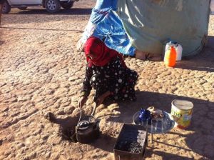 Desert child of Morocco