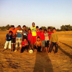 Desert child of Morocco